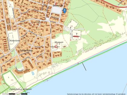 Illustrerad karta över fastigheten eller området