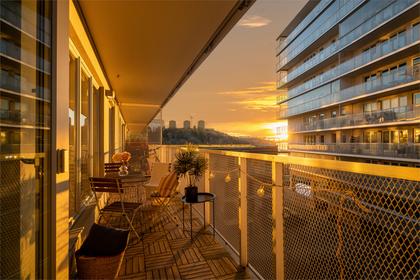 Balkong eller utsiktsbild