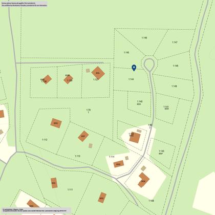 Illustrerad karta över fastigheten eller området