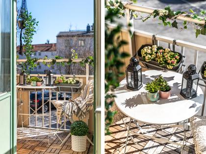 Balkong eller utsiktsbild