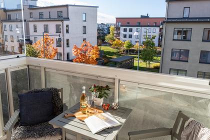 Balkong eller utsiktsbild