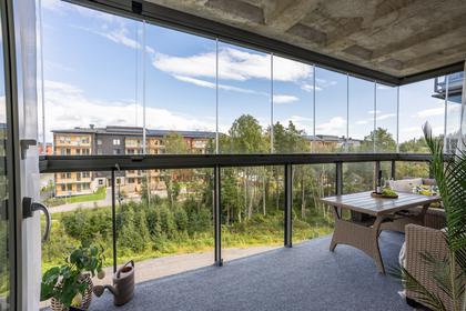 Balkong eller utsiktsbild