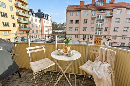 Balkong eller utsiktsbild