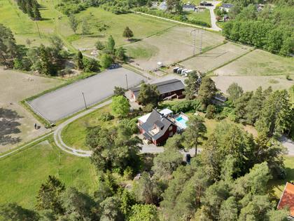 Illustrerad karta över fastigheten eller området