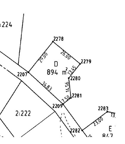 Illustrerad karta över fastigheten eller området