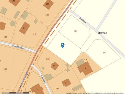 Illustrerad karta över fastigheten eller området