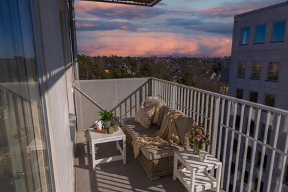 Balkong eller utsiktsbild