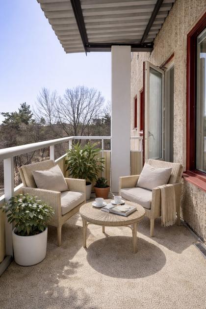 Balkong eller utsiktsbild