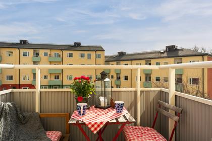 Balkong eller utsiktsbild