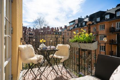 Balkong eller utsiktsbild