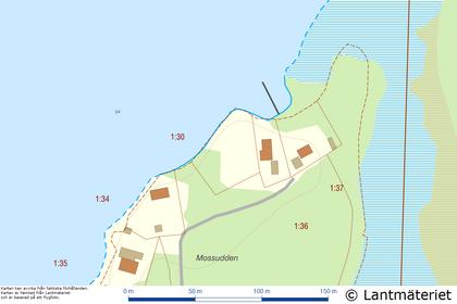 Illustrerad karta över fastigheten eller området