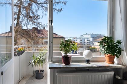 Balkong eller utsiktsbild