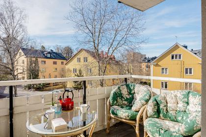 Balkong eller utsiktsbild