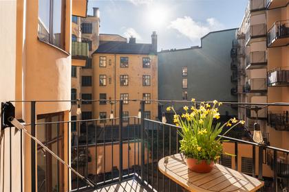 Balkong eller utsiktsbild