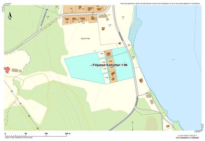 Illustrerad karta över fastigheten eller området