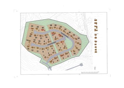 Illustrerad karta över fastigheten eller området