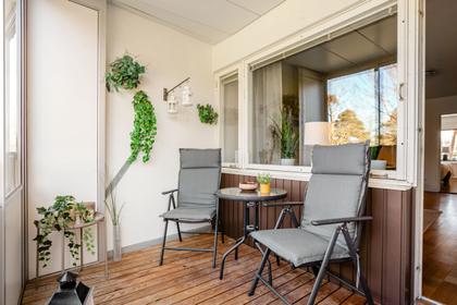 Balkong eller utsiktsbild