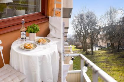 Balkong eller utsiktsbild