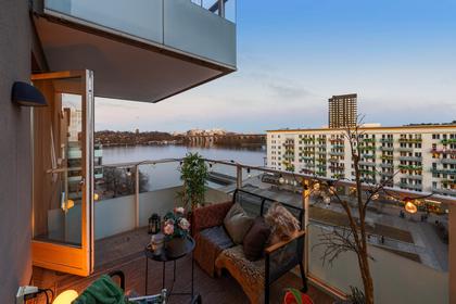 Balkong eller utsiktsbild