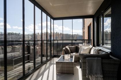 Balkong eller utsiktsbild