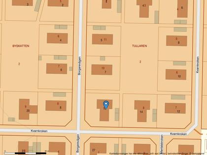 Illustrerad karta över fastigheten eller området