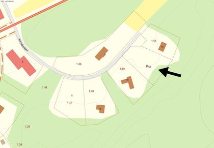 Illustrerad karta över fastigheten eller området