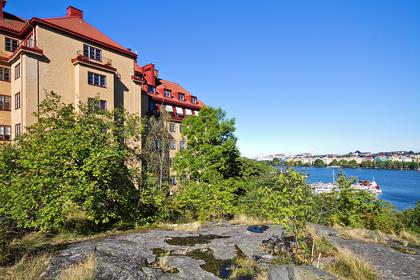 Balkong eller utsiktsbild