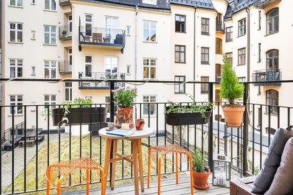 Balkong eller utsiktsbild