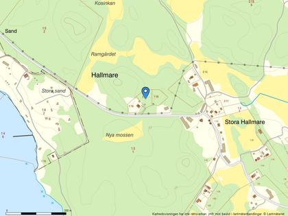 Illustrerad karta över fastigheten eller området