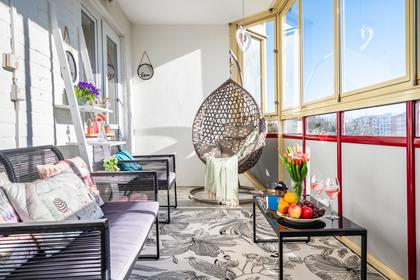 Balkong eller utsiktsbild