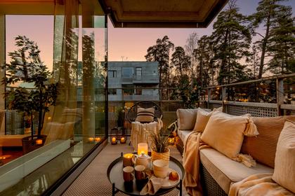 Balkong eller utsiktsbild