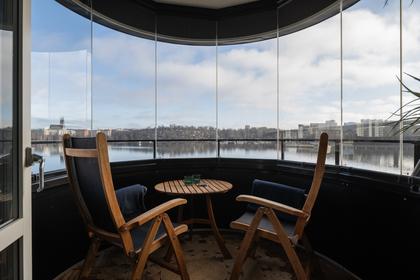 Balkong eller utsiktsbild