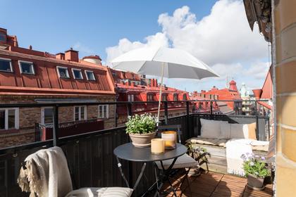 Balkong eller utsiktsbild