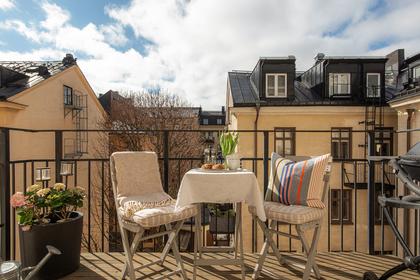 Balkong eller utsiktsbild