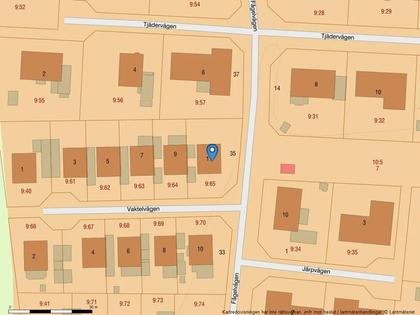 Illustrerad karta över fastigheten eller området