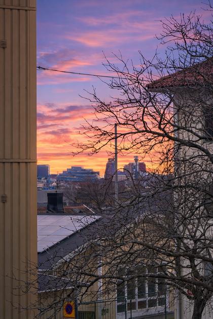 Balkong eller utsiktsbild