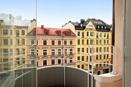 Balkong eller utsiktsbild