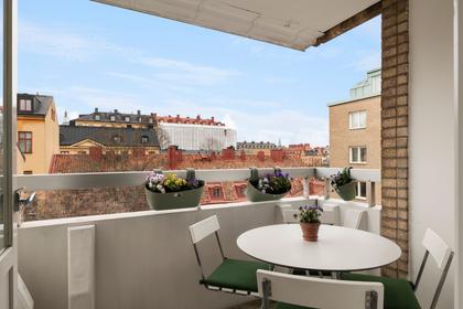 Balkong eller utsiktsbild