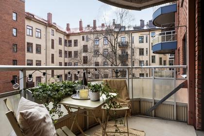 Balkong eller utsiktsbild