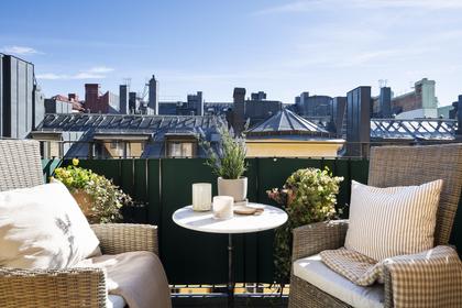 Balkong eller utsiktsbild