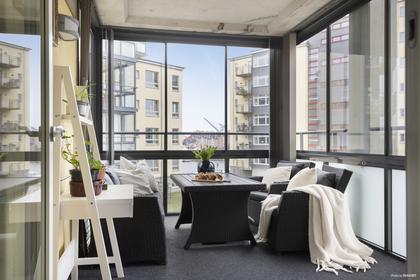 Balkong eller utsiktsbild