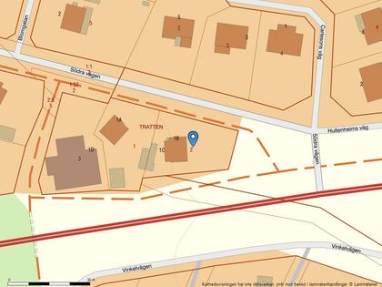 Illustrerad karta över fastigheten eller området