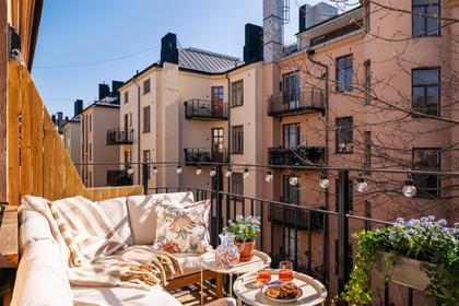 Balkong eller utsiktsbild