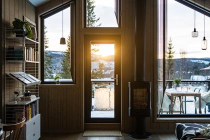 Balkong eller utsiktsbild