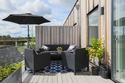 Balkong eller utsiktsbild