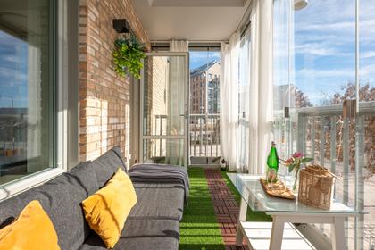 Balkong eller utsiktsbild