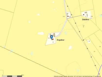 Illustrerad karta över fastigheten eller området