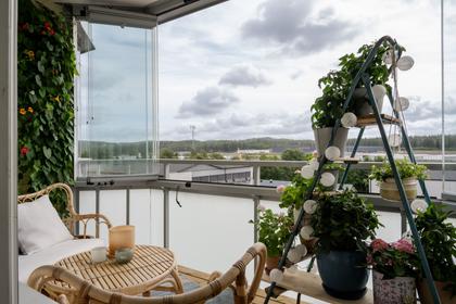 Balkong eller utsiktsbild