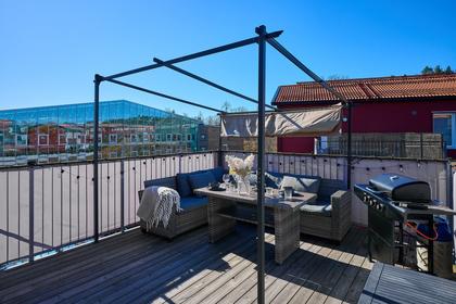 Balkong eller utsiktsbild