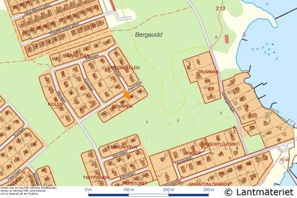 Illustrerad karta över fastigheten eller området